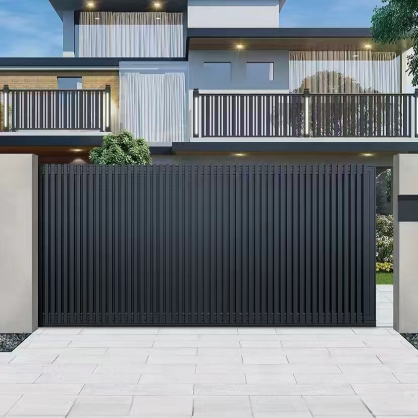 鋁藝電動門-PK8-088